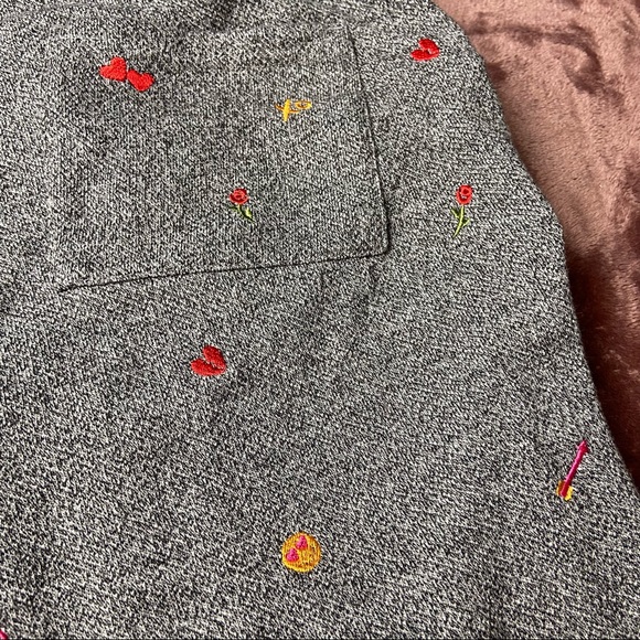❤️💔💘 Lou & Grey for Loft Valentine’s Day Themed Joggers Sweatpants Small 😍🥂 - Picture 7 of 11